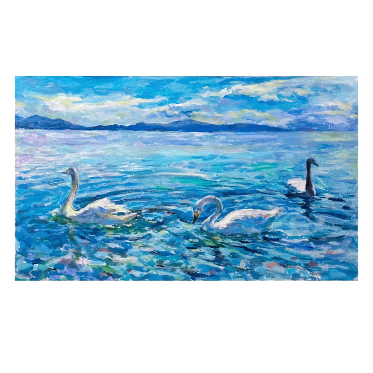 nash_yvett49618's tweet image. 絵は気持ちの写真です🎨
いい気分でいい絵を描きます。
ひどい気分は絵には向きません。
一緒にいてくれる猫がいます🐾
#油絵 #油彩 #油彩画 #絵画 #絵　#油絵の具
  #絵描き  #絵が好きな人と繋がりたい 
 #油絵作品
#絵画好きな人と繋がりたい