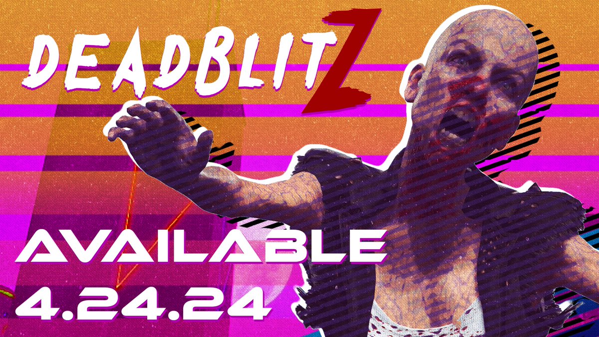 DeadBlitZGame's tweet photo. DeadBlitz is coming to steam 4.24.24 #fps #zombies #cyberpunk #synthwave #robots #pcgaming #gaming #steam #UnrealEngine 

https://t.co/nGGtEA94oJ https://t.co/D3BnwPveQ0