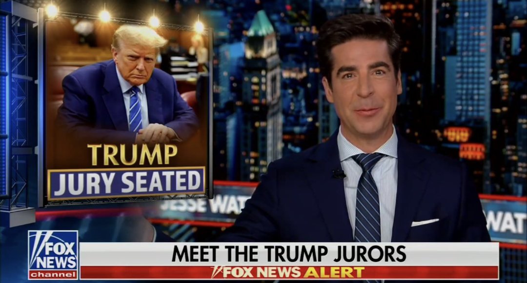 🚨 #BREAKINGNEWS Fox News Host @JesseBWatters yet again is tampering with Jurors on the Manhattan Criminal Case against Donald Trump. At some point someone is going to hold this criminal enterprise and mob boss mentality accountable. This puts lives in danger.