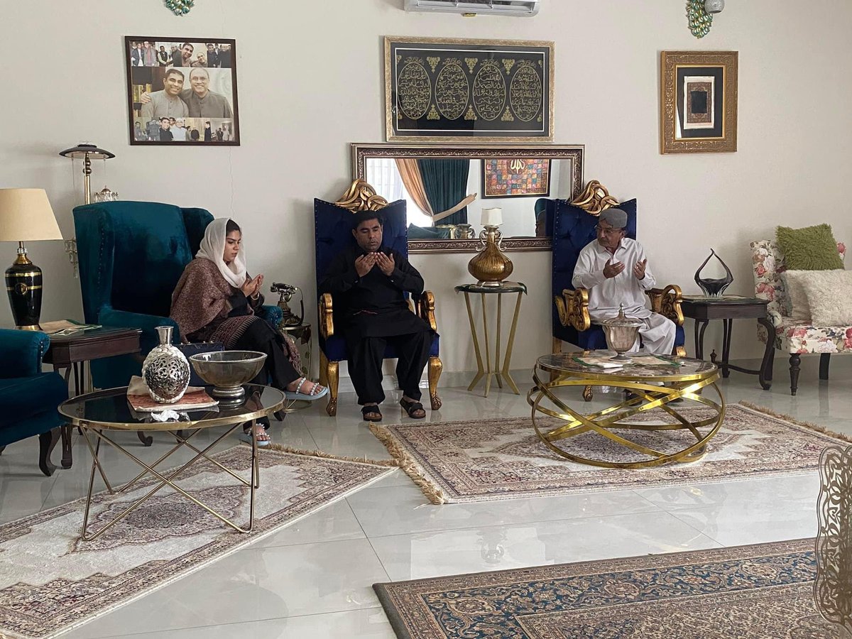 NisaShakeel's tweet photo. Paid  condolence with  president ppp district Naushahro feroze  ada Feroze Jamali on sad demise of his mother https://t.co/jsWpKbVrPC