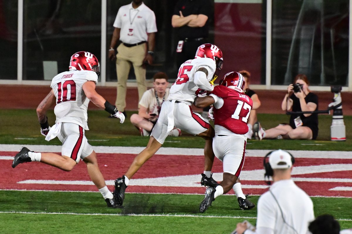 billgrossman's tweet photo. A few looks from the Spring Scrimmage tonight #IUFB https://t.co/l8UF9cI8Li