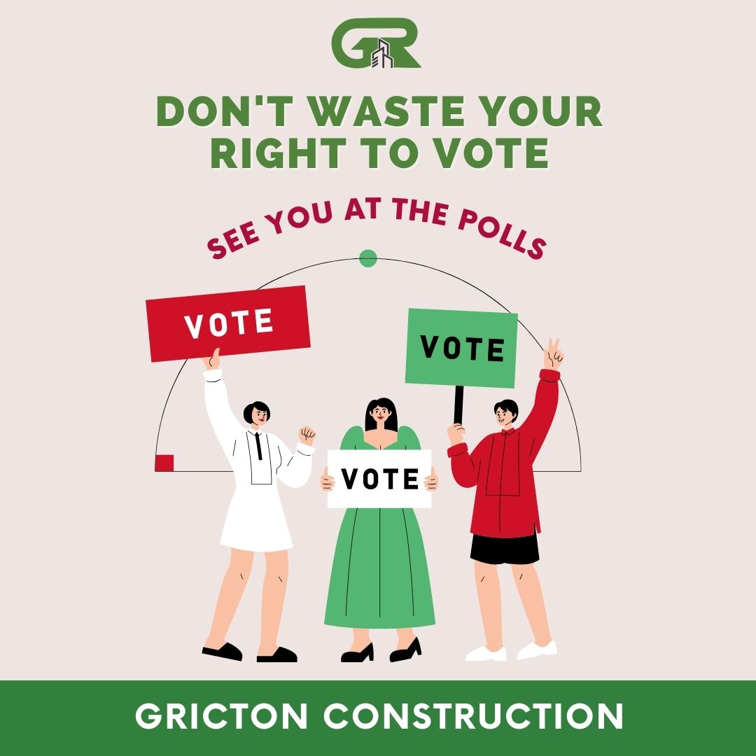 Voting is crucial for democracy. Research candidates and issues, vote based on your values, and contribute to shaping the future. #GRICTONCONSTRUCTION #ERVINOTH #VOTE #ELECTION2024 #ConstructionIndia
#BuildingIndia
#Infrastructure