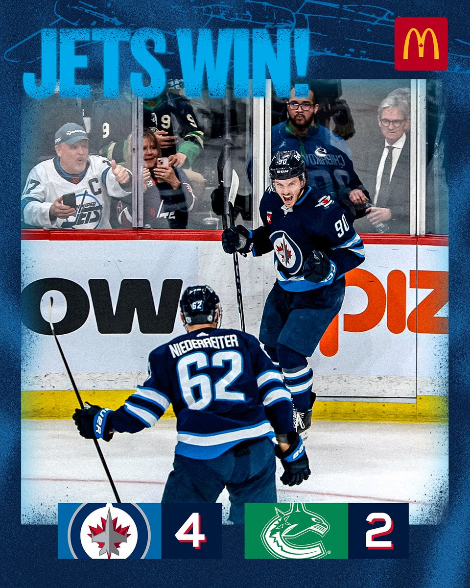 Man born in 2003 scores game winning goal on 90’s night 🕺 

mcdonalds.ca/app | #GoJetsGo
