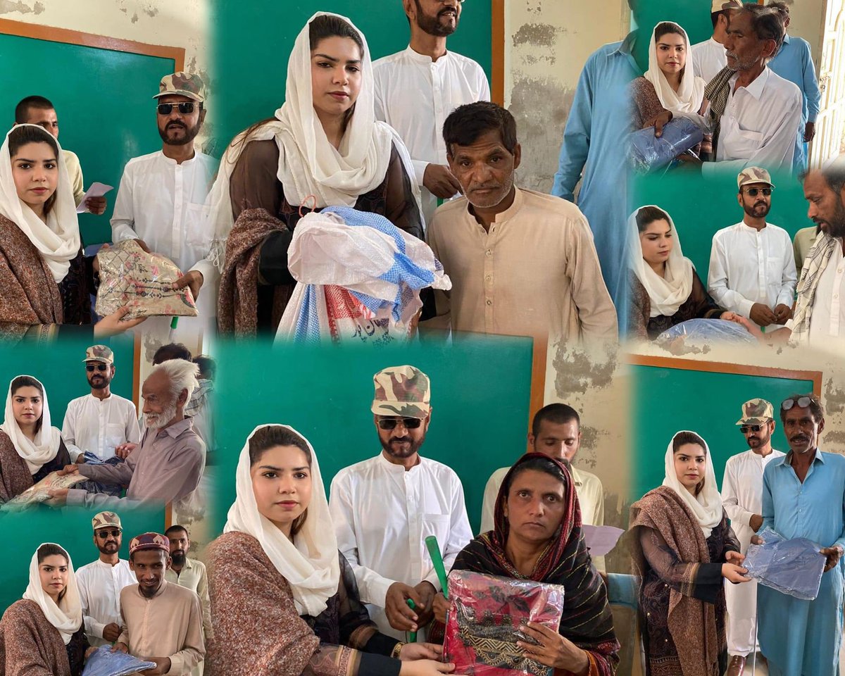 NisaShakeel's tweet photo. Distributed Eid clothes and Eid rashan to blind people at the Blind Association in Naushahro Feroze is a heartwarming gesture of inclusivity and compassion. It made me ensure that everyone, regardless of their abilities, can partake in the joyous festivities of Eid. https://t.co/i8IKAaUGhD