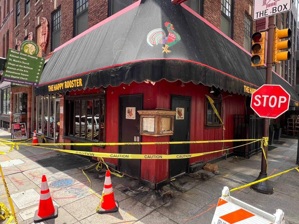 Oh man, that fire at @thehappyrooster was REALLY bad! Looks like they have a lot of work to do before they can reopen 🥺.