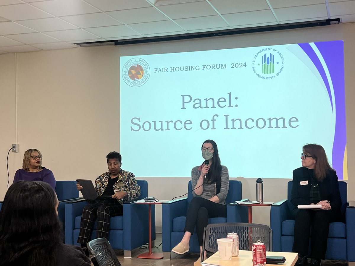 Earlier today I attended the #mccrfairhousing2024 forum. 
Each panelist  discussed our rights and responsibilities as a tenants or homeowners. Our expert speakers  covered  topics like fair housing laws, discrimination, and how to report violations. 
#Working4MD