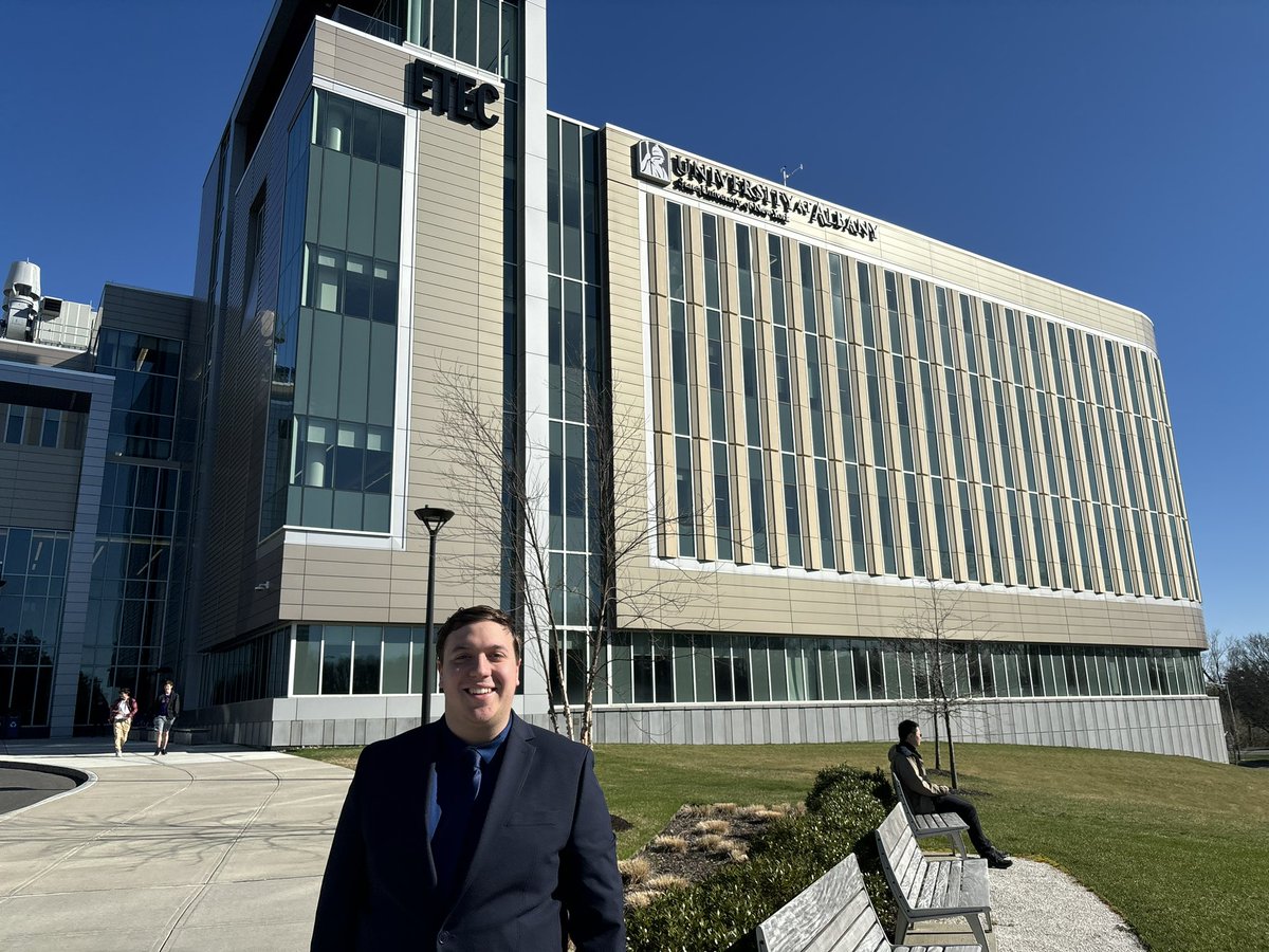 chris_gilberti's tweet photo. I am thrilled to announce that early this week, I accepted an offer to stay at my second home @UAlbanyDAES for graduate school! I’m excited to be working with Drs. @JustinMinder2 and @btangyWx studying extreme precip. in the Catskill Mtns and effects on NYC water resources! 🌧️☔️ https://t.co/IJ5UXrjFWr