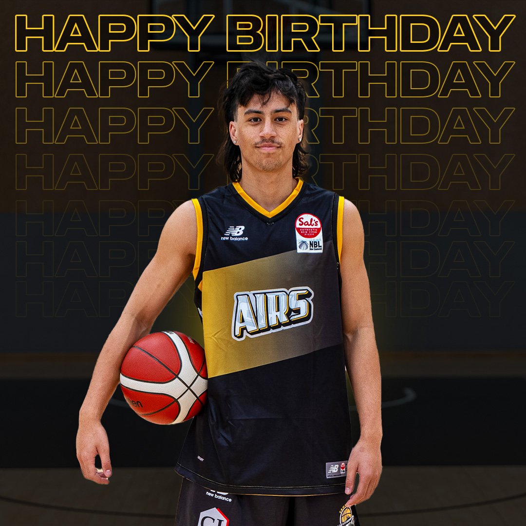 Join us in wishing a HUGE Happy 19th Birthday to our guy Cooooops @coopux.

Have a good one!

#TaranakiAirs #YourTeam #HappyBirthday🎂