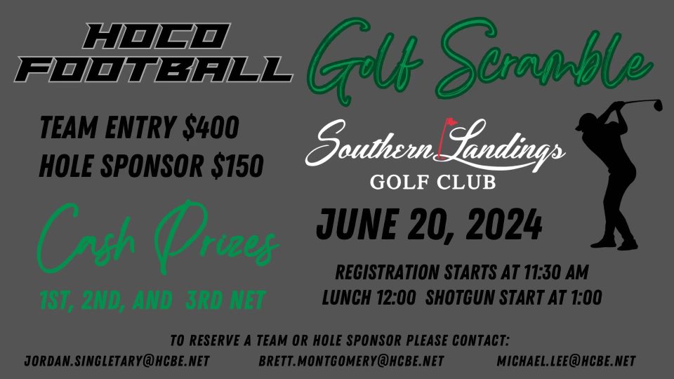 ⛳️Get your team and get signed up for a great day on the course! #Highway96