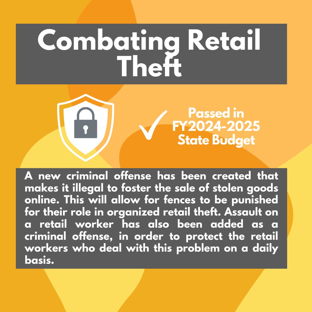 Combating retail theft by making fencing a crime