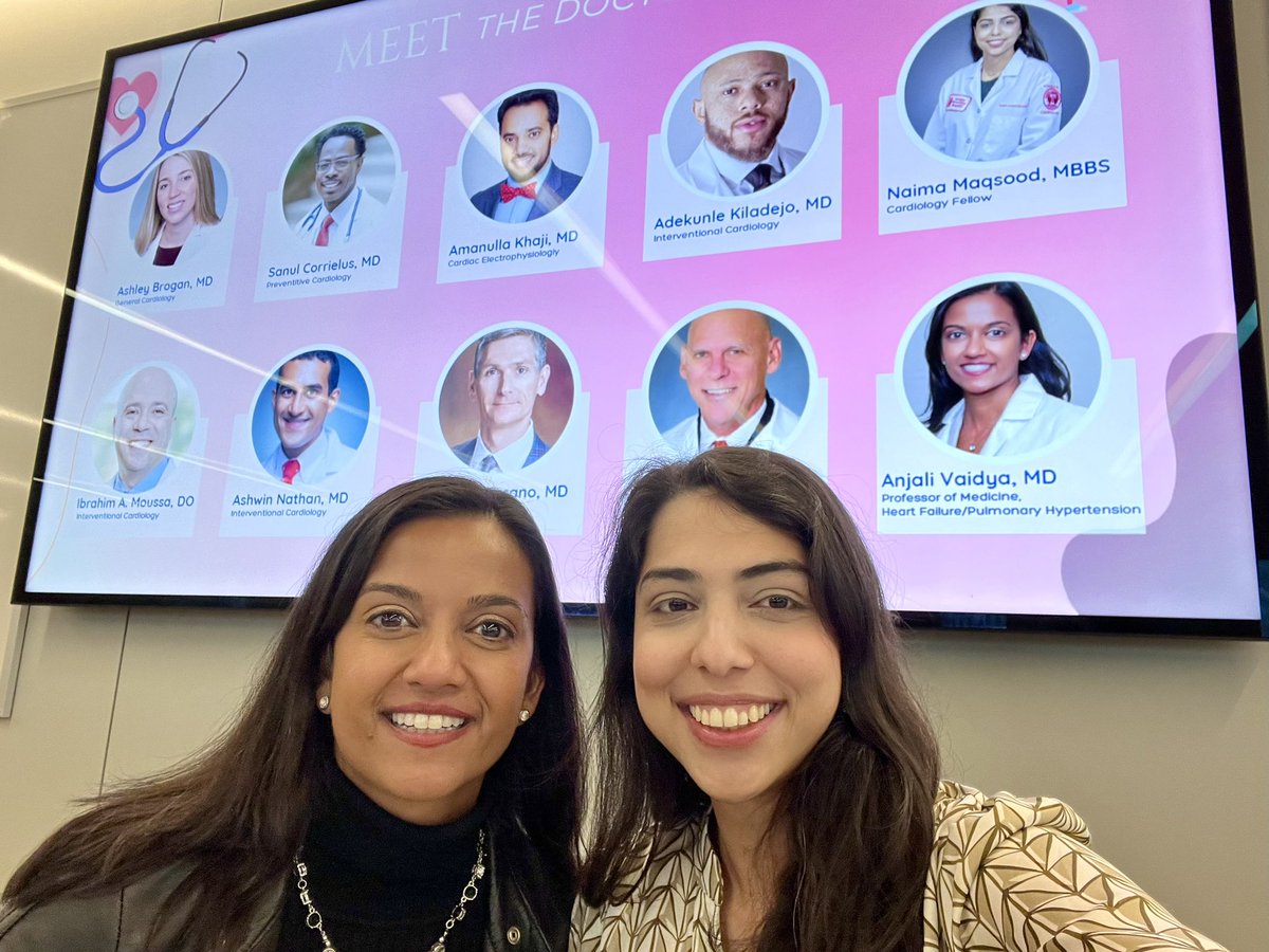 Enjoyed spending the evening w/ @TempleCards fellow @NaimaMaqsood9 chatting with Medical Students across Philly! @templemedschool @DrexelMedicine @PennMedicine @JeffersonUniv Join us 🫀🩺 Great mix of physician colleagues across specialties & careers. Thanks for having us❕