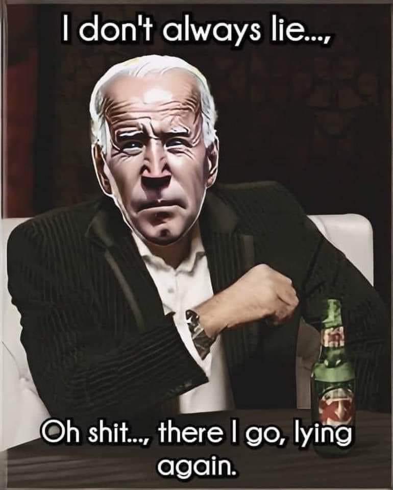 k26765's tweet image. Big fat liar!!!
# bidenworstpresidentever #democratsare destroyingourcountry