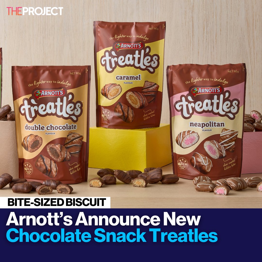 A brand new sweet treat is about to hit shelves in the form of Treatles, a biscuit snack by Arnott’s set to send chocoholics into a spin.  

READ MORE: brnw.ch/21wIXMM