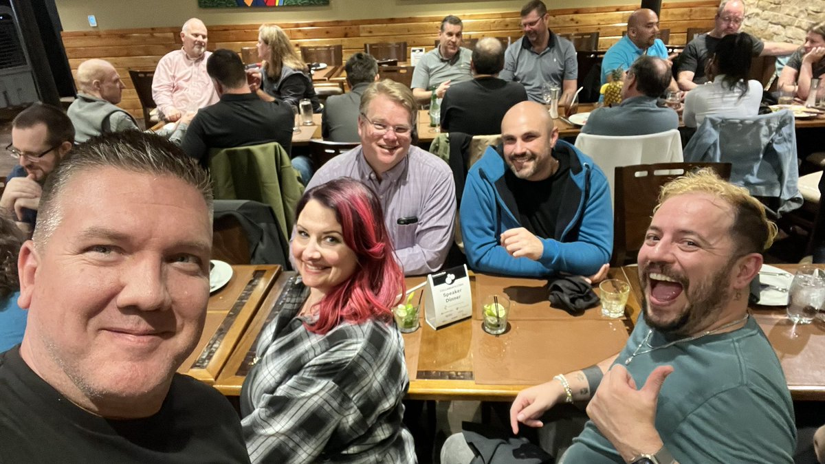 buckleyplanet's tweet photo. #CollabDaysUT speaker dinner a success! See everyone in the morning! https://t.co/jJJTEJNPMH