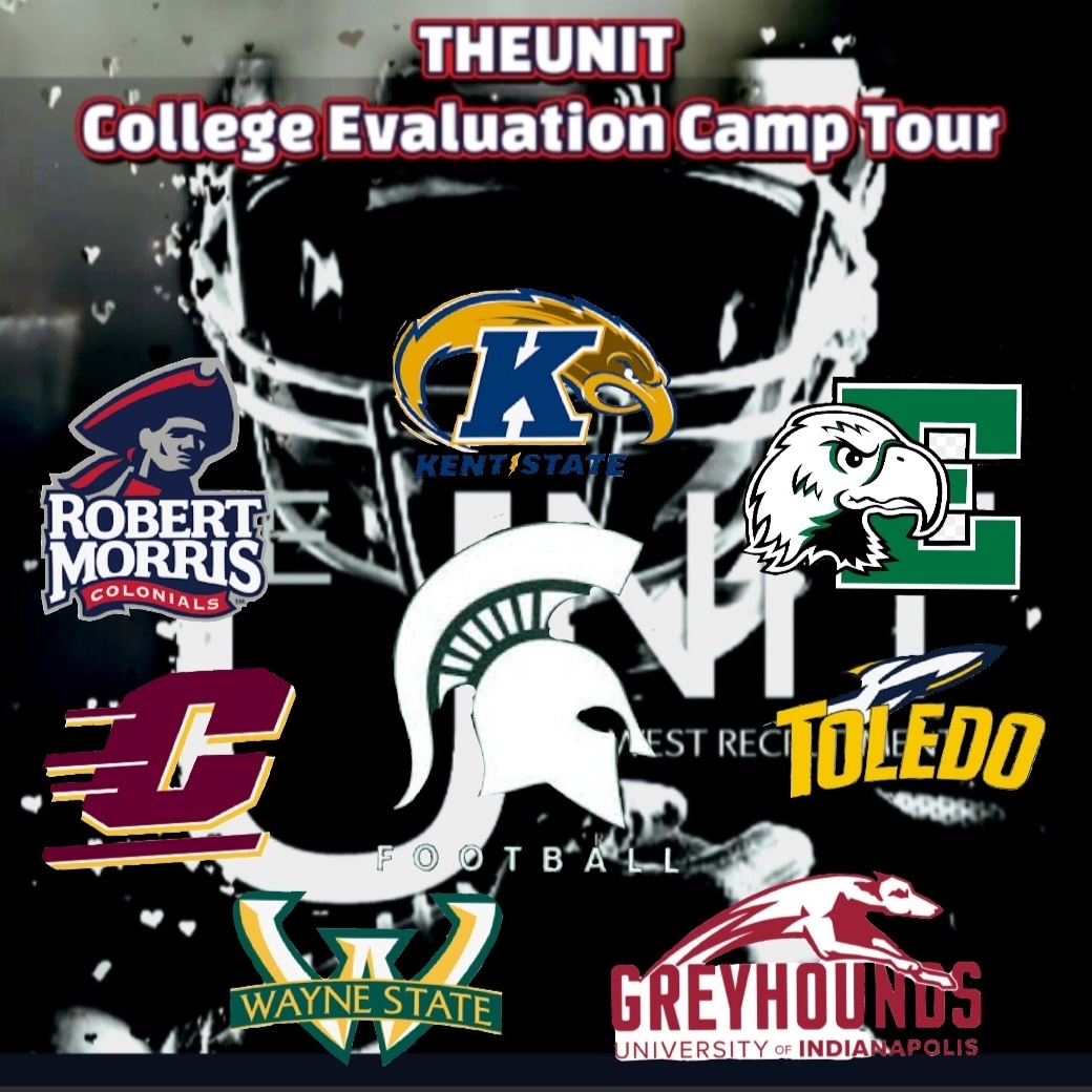 THEUNIT MIDWEST RECRUITMENT Travel Schedule: College Mega Camps College Evaluation Prospect Camps To Register To Travel With TheUnit Register At: theunitmr.com/road-trips Wayne State Mega Camp Detroit Robert Morris Mega Camp Pittsburgh Indianapolis Maga Camp Indiana and more