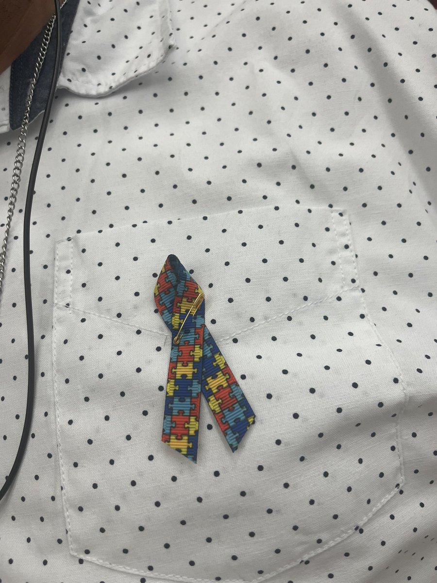 ShilohGenerals's tweet photo. Day 153 - Ribbons, ribbons, everywhere! 🎗️This week, we celebrated Autism Awareness Week at Shiloh!  A big #Salute to our Generals for spreading understanding, acceptance, and love for our students! 🧩💙
#180DaysofPRIDE #AutismAwarenessWeek🧩 https://t.co/KHGH4pLkY4