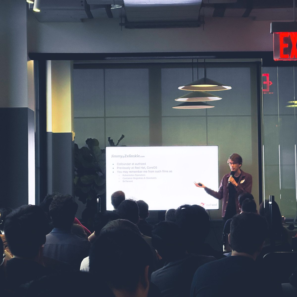 Paulo Motta (@pauloricardomg) on Twitter photo Not yet another kubernetes talk by <a href="/jimmyzelinskie/">social:x#tweet@user:jimmy</a> on NYC Systems Talks. Thanks <a href="/eatonphil/">Phil Eaton</a> and <a href="/trailofbits/">Trail of Bits</a> Not yet another kubernetes talk by <a href="/jimmyzelinskie/">social:x#tweet@user:jimmy</a> on NYC Systems Talks. Thanks <a href="/eatonphil/">Phil Eaton</a> and <a href="/trailofbits/">Trail of Bits</a>