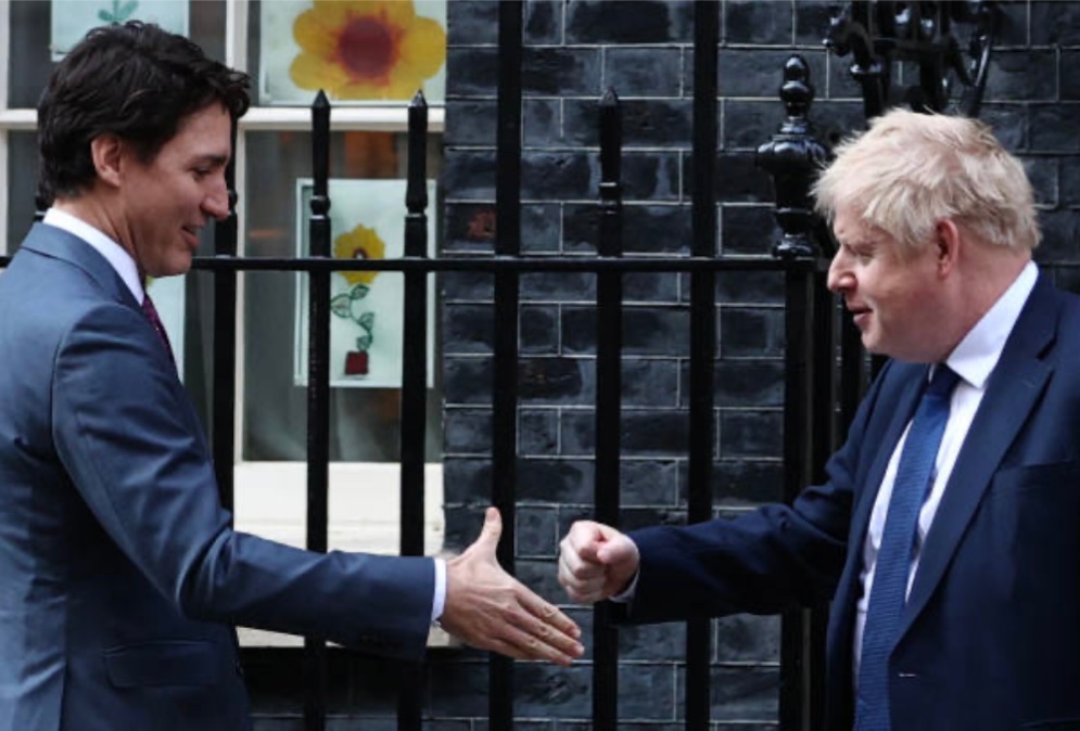 I  am not sure how I missed the #TrudeauBlackFace & Boris Johnson botched handshake.