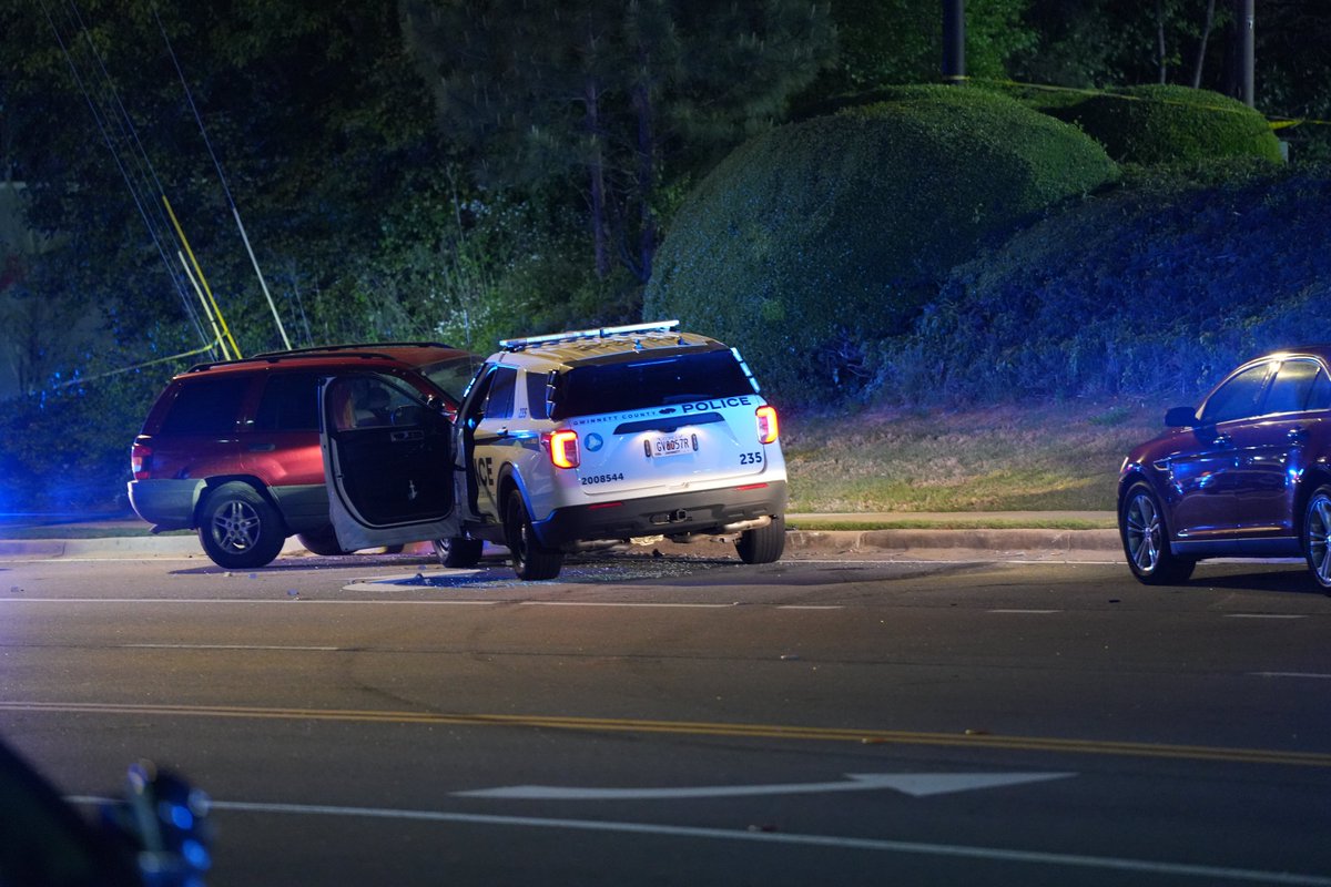 The Gwinnett County Police Department is currently at the scene of an officer-involved shooting in Norcross. For additional details, visit bit.ly/3xIaKN1.