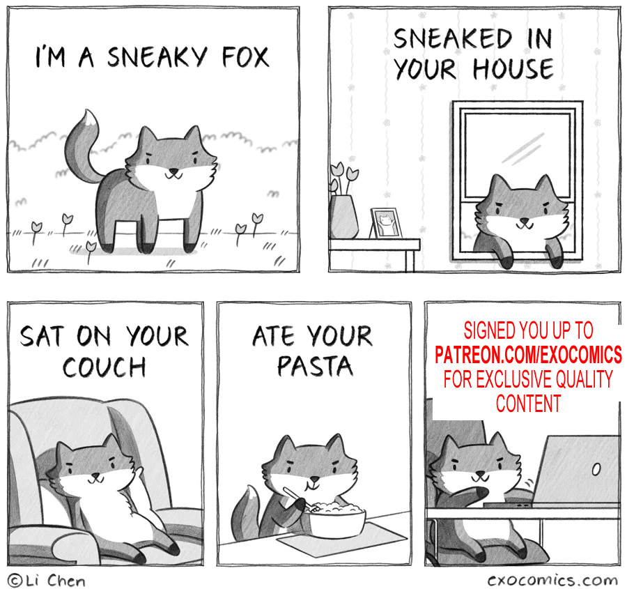 🦊 patreon.com/exocomics 🦊