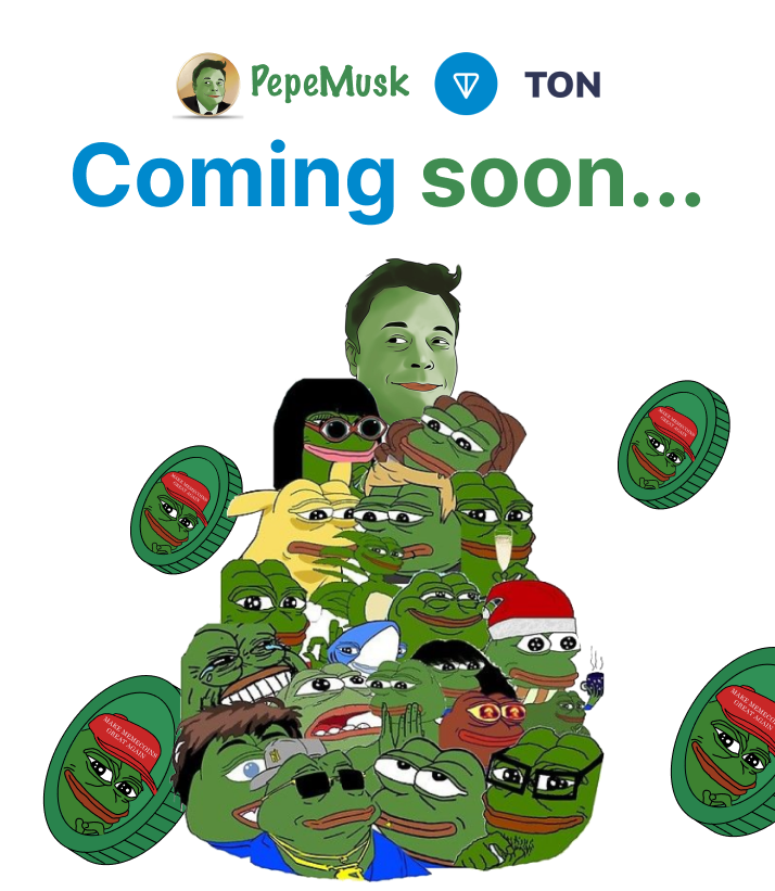 🚀 Pepe Musk is taking the blockchain gaming world by storm with our upcoming project built on the Ton Blockchain platform!

🌐 Get ready for a whole new level of gaming experience, filled with innovation and excitement. Stay tuned for updates! 🎮💥 #PepeMusk  <a href="/ton_blockchain/">TON 💎</a>
