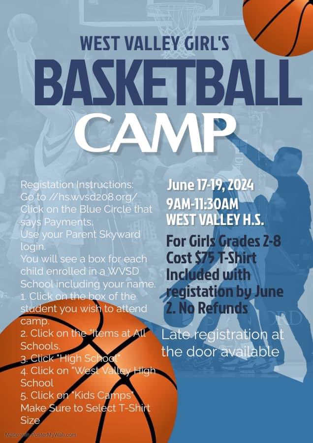 WVGIRLSBASKETB1's tweet photo. Camp signup time has arrived!! https://t.co/lctA1NGTCW