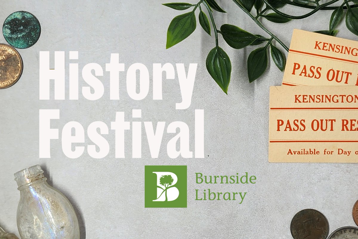 South Australia's History Festival isn't far away! Running throughout the entire month of May, the City of Burnside will be celebrating with a great range of events including author talks, guided walking tours, workshops and more! Find out more at burnside.sa.gov.au/Community-Recr…