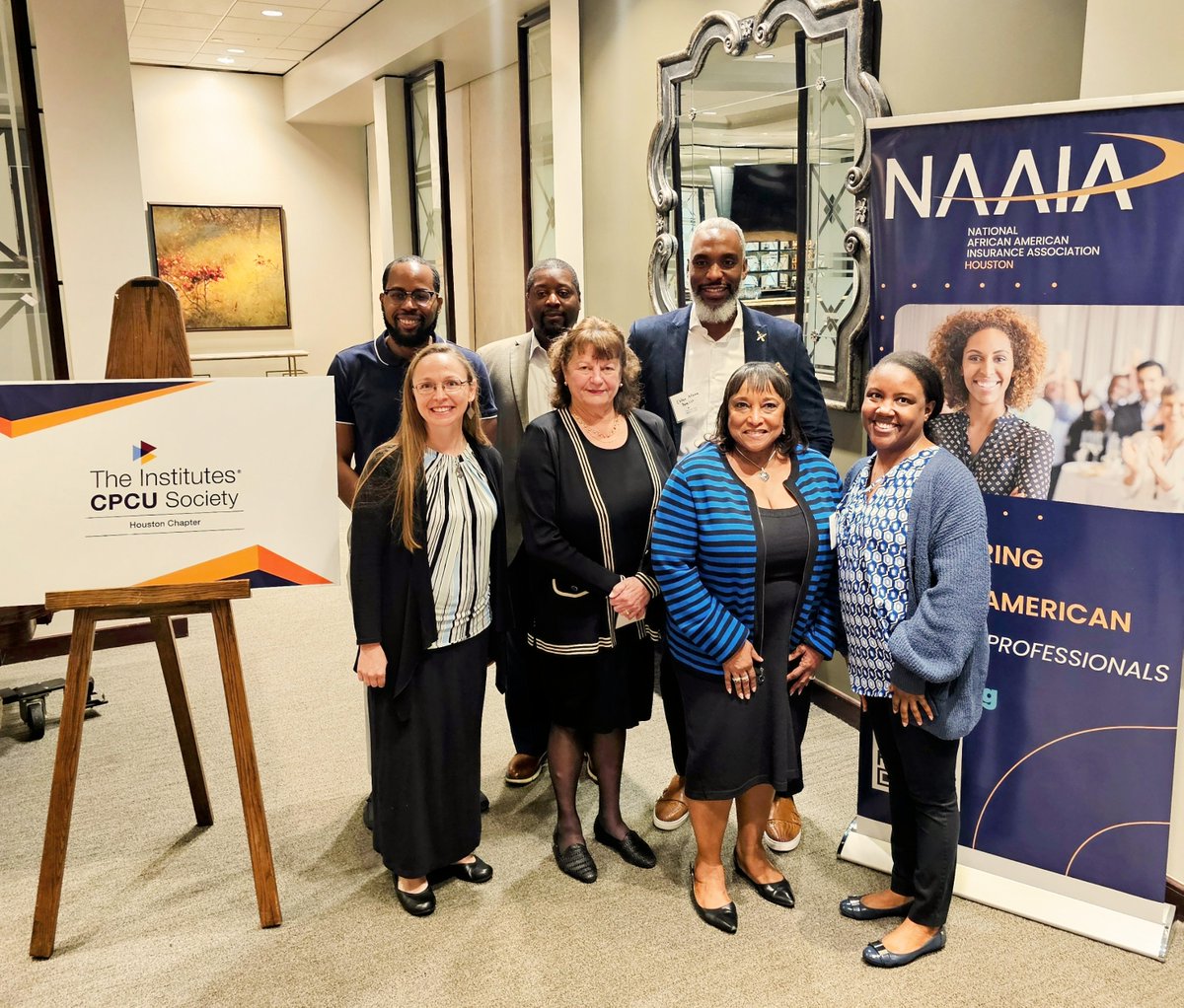 The Leadership Mastery Panel Discussion &amp; Luncheon was full of valuable insight  &amp; wisdom. Such a talented group of leaders Elizabeth Gillespie, Pam Humphrey, Kimberley Larson, CPCU, and Ekhoe Aifuwa with lots of experience and moderated by Kevin Boykin, CPCU