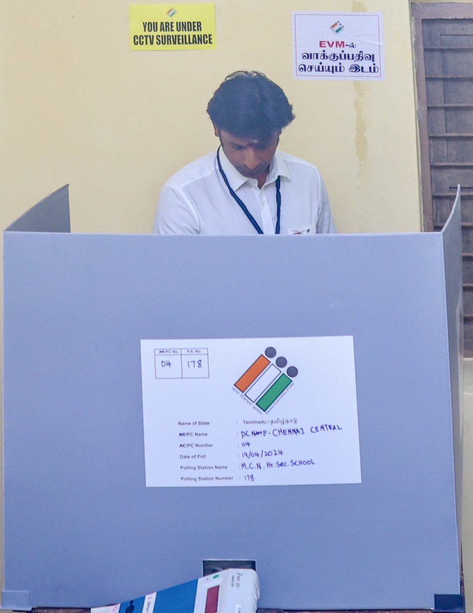 VinojBJP's tweet photo. Urge people to go out in large numbers and cast your vote! https://t.co/hc7Mjk5JgN