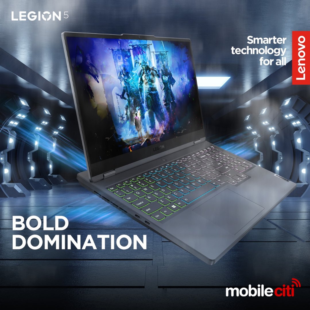 💻Lenovo Legion Slim 5 Gaming Laptop

✅AMD Ryzen 7 8845HS Processor
✅1080P FHD with Dual Microphone
✅16' WQXGA , IPS
✅Windows 11 Home

👉🏻Available on Mobileciti

👉🏻Buy Now: bit.ly/3UndiZR

#Lenovo #Lenovolegion #LegionSlim5 #GamingLaptop #PowerfulPerformance #Ryzen7