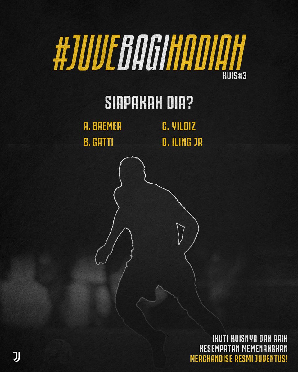 juventusfcid's tweet photo. 🚨 Lanjut pertanyaan ke-3! 🥳⬇️

#JuveBagiHadiah https://t.co/bHICkQR2PN