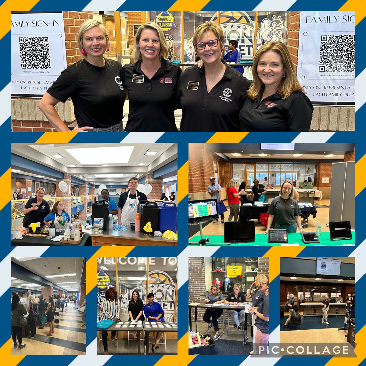 Cobb County and Marietta City Schools combined efforts for another successful Transition Resource Fair! The Speech Dept. was happy to see an AAC vendor in attendance 😎