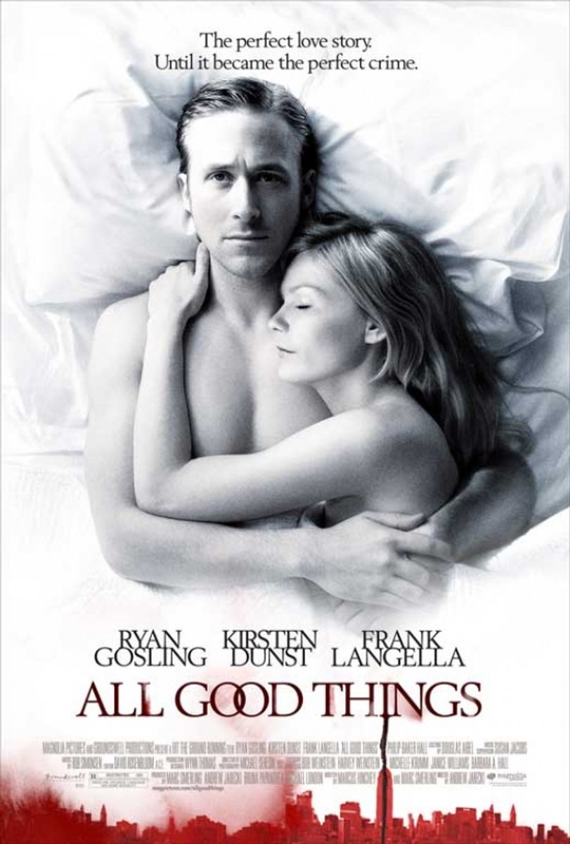 Tonight's Entertainment #allgoodthings #ryangosling #kirstendunst #FrankLangella #PhilipBakerHall #AndrewJarecki #lilyrabe #kristenwiig #nickofferman #glennfleshler #williamjackson #RobertDurst #TheJinx #thejinxparttwo