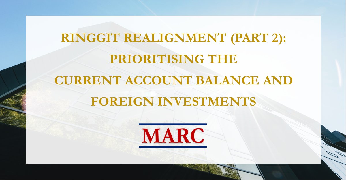 MARC RESEARCH:

Competitiveness in global trade influences the long-term value of the exchange rate.

For the full press announcement, please click here: marc.com.my/views/ringgit-…

#MARC #economicresearch #ringgit