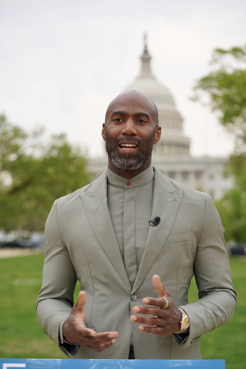 Yesterday, we held a press conference in Washington D.C. to announce our $1 Million investment in #ViolencePrevention! Read more: shorturl.at/dmqAX. @CJACTIONFUND @justmorrow @MalcolmJenkins