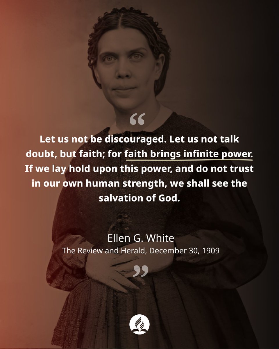 adventistchurch's tweet photo. Stay positive, speak faith, not doubt 🌟💪. Faith unlocks infinite power. #StayPositive #FaithPower https://t.co/zDfbaCZfME