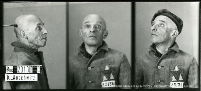 19 April 1882 | A Czech Jew, Moritz Blonsky, was born in Moravská Ostrava. A tailor. In #Auschwitz from 21 November 1941. No. 23130 He perished in the camp on 3 December 1941.