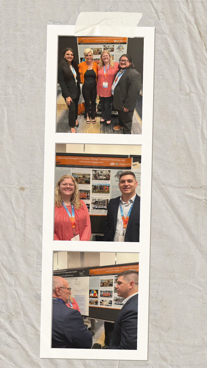 Excellent research poster from #OSUMedicine! #MedicalStudentResearch #EducatingLeaders24 @OSUMedicine @AACOMmunities @RileighT_Ricken @StudentDrShort Caleb Watson, Marli Nagel, Kelcey Nees, Aiden Ramirez-Tatum, Rylee Dunlap