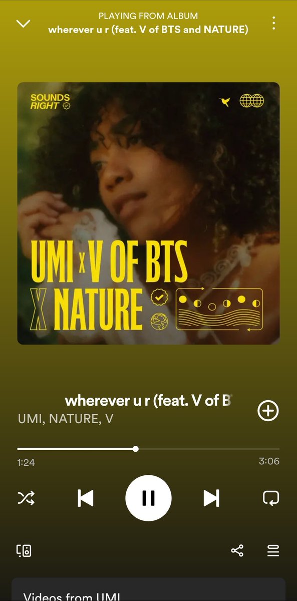 @whoisumi first thing im listening this morning and its good GOOD 🍃