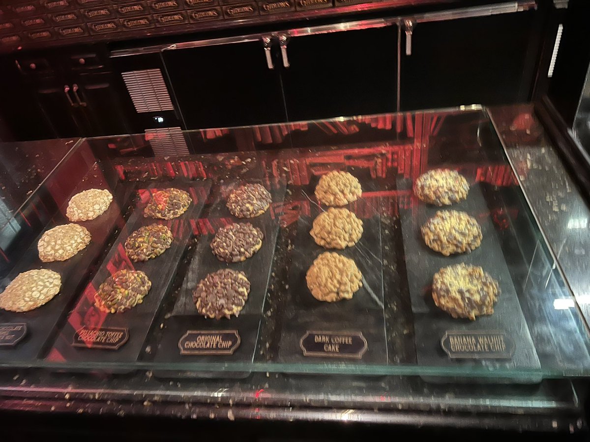 EKollitz's tweet photo. Taking advantage of the spring FLAAPM meeting being adjacent to Disney Springs to walk along the water… and then testing how fast I could undo the health benefits from walking by indulging in treats! (those cookies were as big as my fist!!!) https://t.co/0jXuAI8Kqu