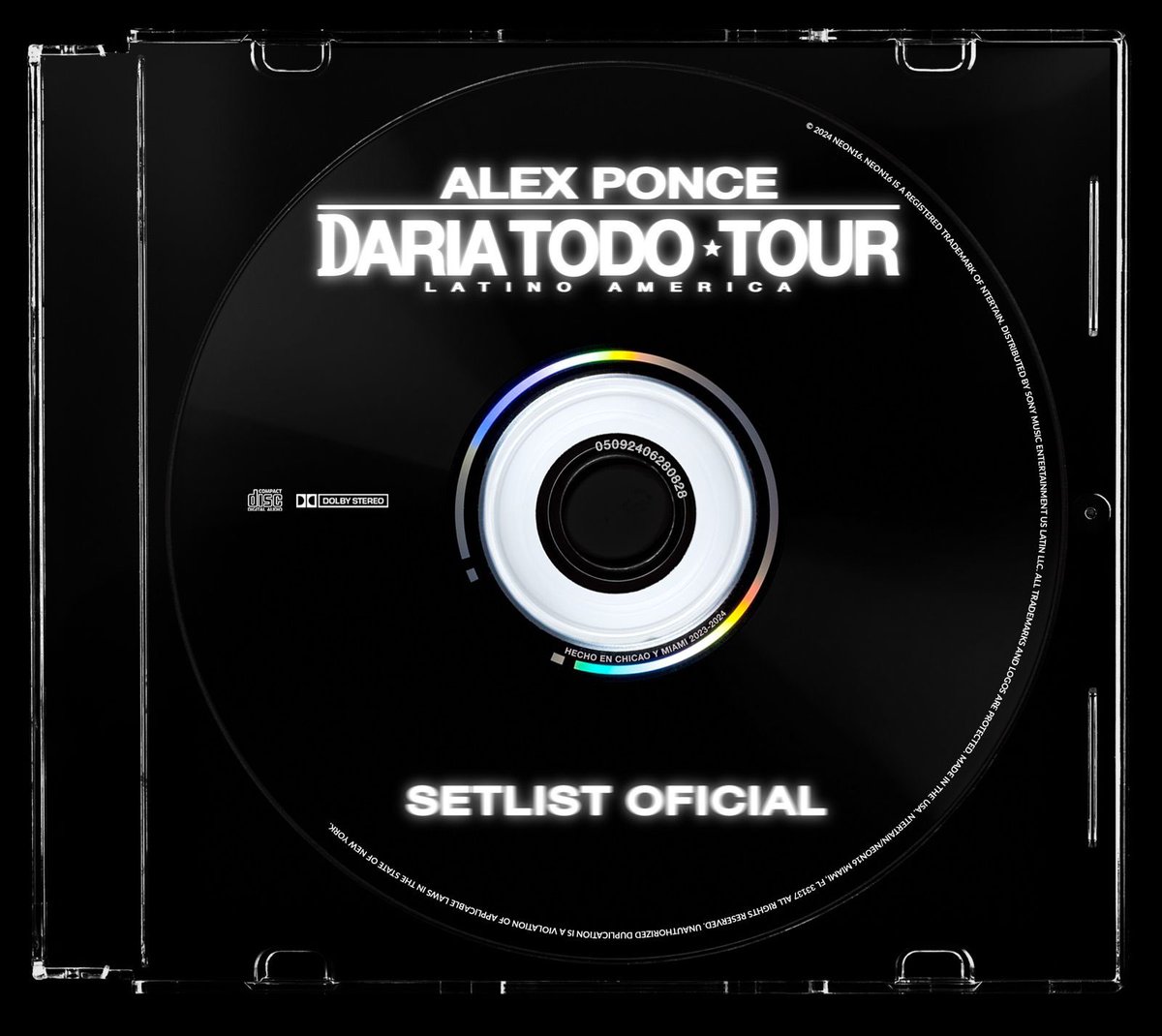 Ya siguen la playlist oficial del #dariatodotour 🎧🫶🏼?

n9.cl/7wxrj