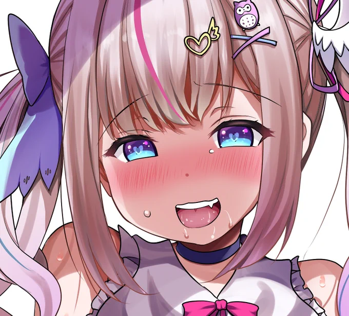 蕩けたおめめ難しい。 