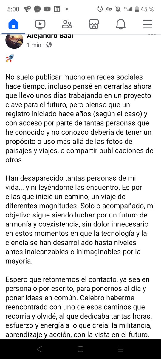 Alejandro__Baal's tweet photo. 📸 Como es demasiado larga, aquí dejo una publicación interesante, imagino que no sólo para mi, en Face.
https://t.co/7lfRhtHl2E
🚀 https://t.co/woi0dvEsAw