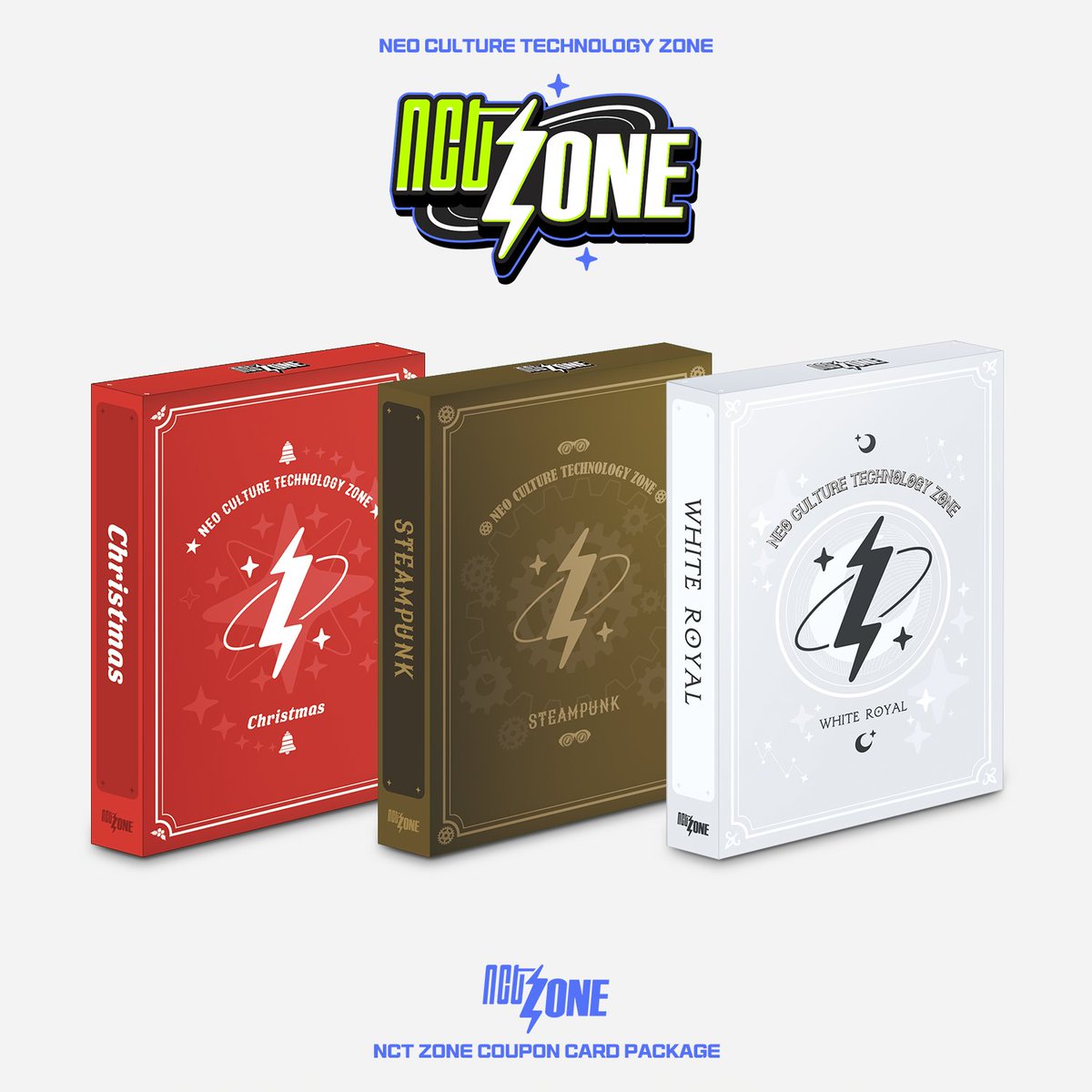[🔔] NCT ZONE OFFICIAL COUPON CARD PACKAGE🕹 NCTZ Coupon Card Package 3 Types, 𝑁𝐶𝑇🤍 NCT ZONE 게임 쿠폰과 독점 이미지 카드, 5% 확률로 한정 증정되는 3종 컨셉의 SP 카드까지💚 📍RELEASE ➫ 2024. 04. 18 *KST 🔗ORDER SITE SMTOWN &STORE : bit.ly/4aCPgzz 예스24 :