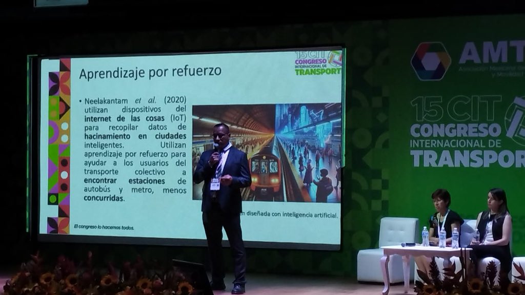 En la celebración del #15CIT, organizado por la @AMTM_AC, el Dr. Ricardo Montoya Zamora, egresado del IPN, y actual coordinador de la Maestría de Ingeniería de Vías Terrestres y Movilidad de la @UAQmx, mencionó la posibilidad de explorar la tecnología de realidad virtual para la…