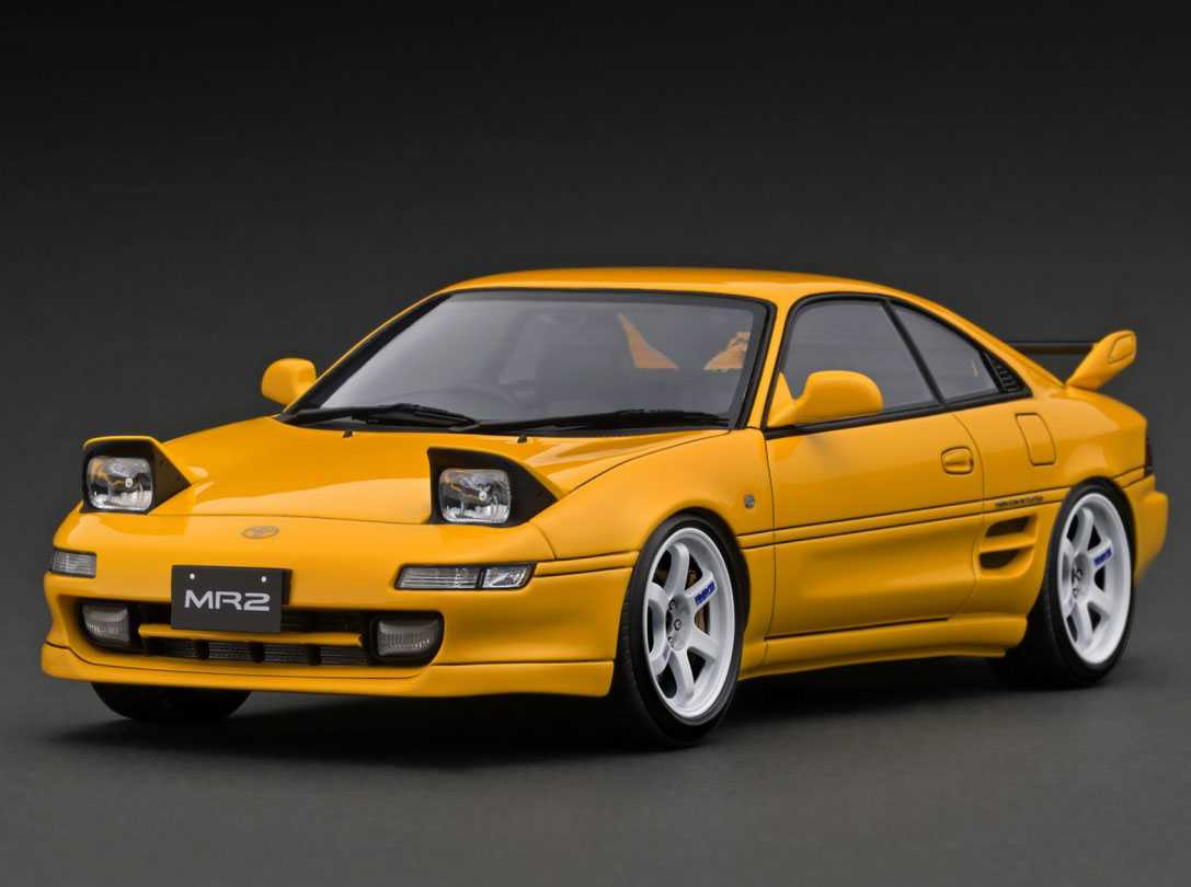 【ミニカー予約】ignition model(イグニッションモデル)
1/18 Toyota MR2 (SW20) Yellow
予約開始です！→ 1999.co.jp/11081516
純正エアロにヘッドライトオープン仕様
#ミニカー #トヨタMR2 #ToyotaMR2 #MR2 #SW20 #TE37 #リトラクタブルヘッドライト #ResinModel #ResinCar #Modelcar