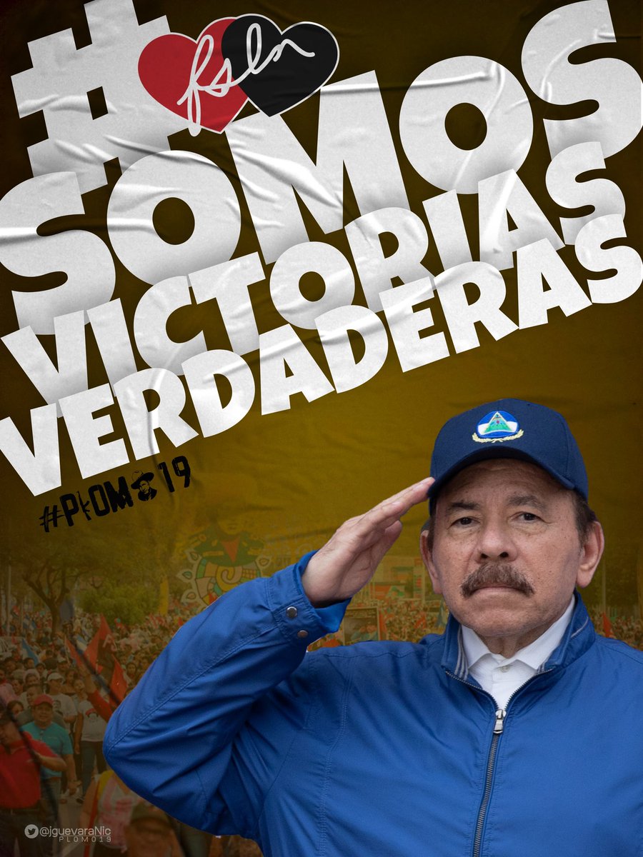 Nicaragua, pais digno y aguerrido. #SomosVictoriasVerdaderas 🇳🇮✊🏻 🌿🤍 @KeniceLe @E1Nacionalista #SomosPLOMO19 🟥⬛️