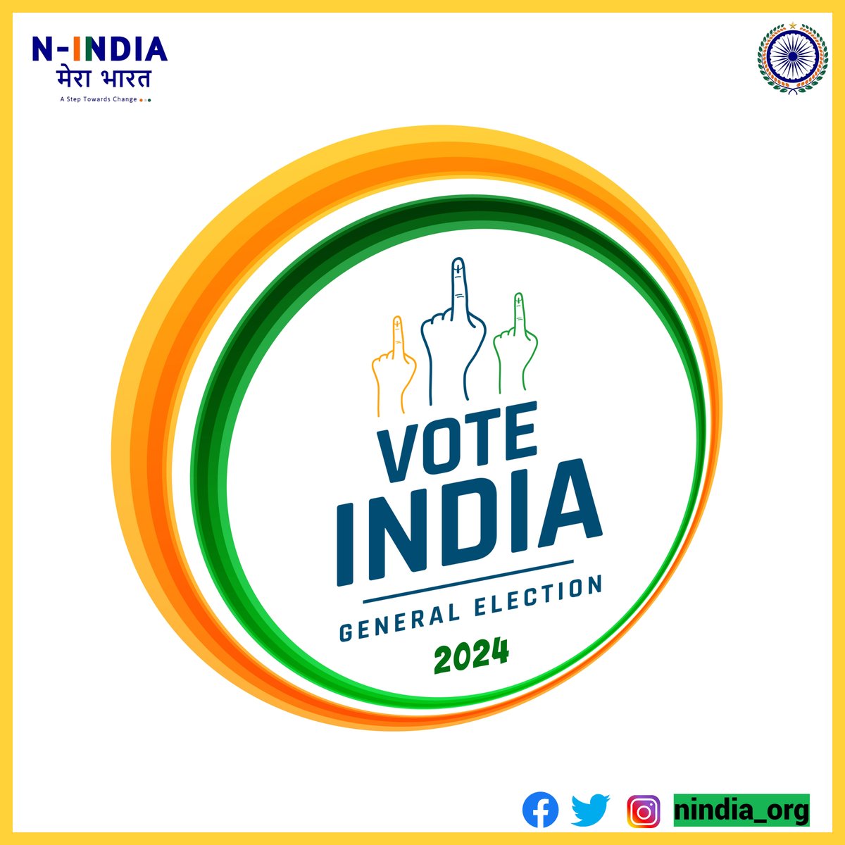nindia_org's tweet photo. “A vote is like a rifle: its usefulness depends upon the user's character.”
Vote for a better nation.
#nindia_org #nindia_offl #nindia #voting #votingday #Election2024 #betternation #citizen #LokSabhaElection2024 #rajyasabha #mp #memberofparliament
Indian General Election 2024 https://t.co/RQUVn08SCv