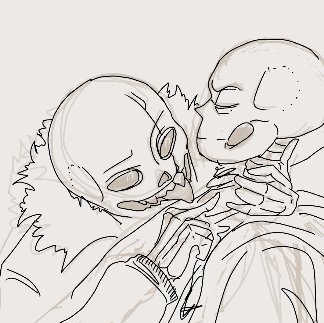 PestisYersi's tweet photo. Unhealthy Kustard my beloved. Of course, Red isnt taking anything Sans isnt giving >:3c https://t.co/U6Uexx9Izs
