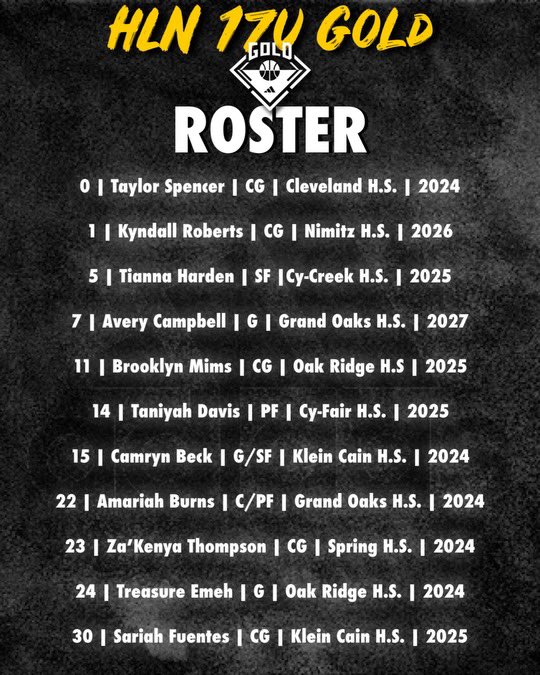 First Live Period starts tomorrow!! Let’s get busy squad…
College Coaches—we’re full of hidden gems, come check us out!
